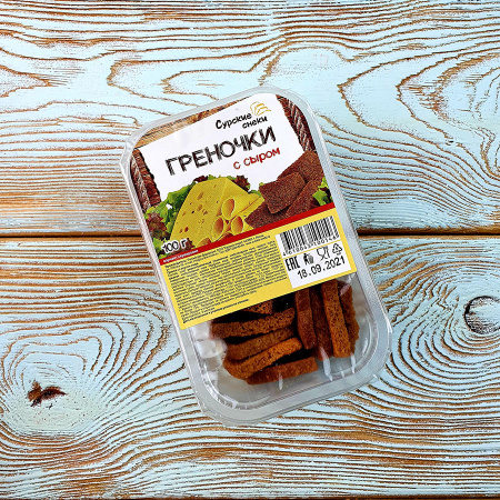 Гренки "Сурские" со вк. сыр (100 гр.)