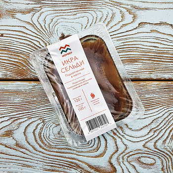 Икра Сельди копченая в масле (120гр.)