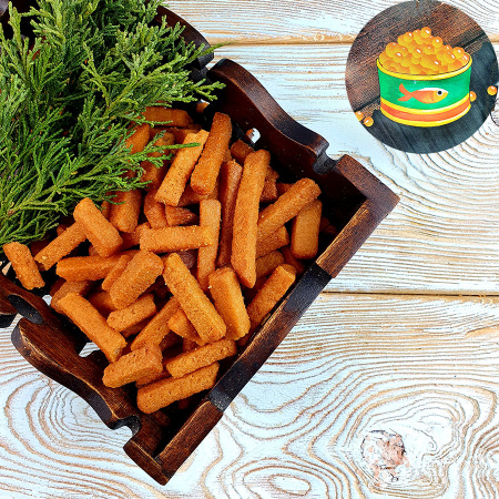 Гренки "Лутовские" в масле пшеничные КРАСНАЯ ИКРА (1 кг.)