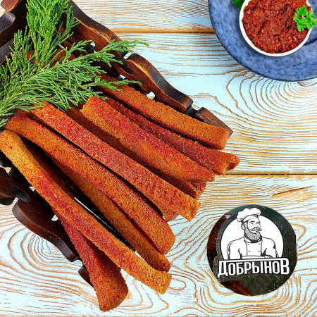 Гренки Деревенские ТМ "Добрынов" АДЖИКА (1 кг.)